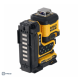 DeWALT DCLE34035D1 kryžminių linijų lazeris 1x2 Ah DeWALT DCLE34035D1 kryžminių linijų lazeris 1x2 Ah